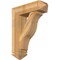 Ekena Millwork Funston Arts and Crafts Rough Sawn Bracket w/ Offset Brace, Western Red Cedar, 8"W x 26"D x 34"H BKT0806X26X34FST03RWR - alternate 1